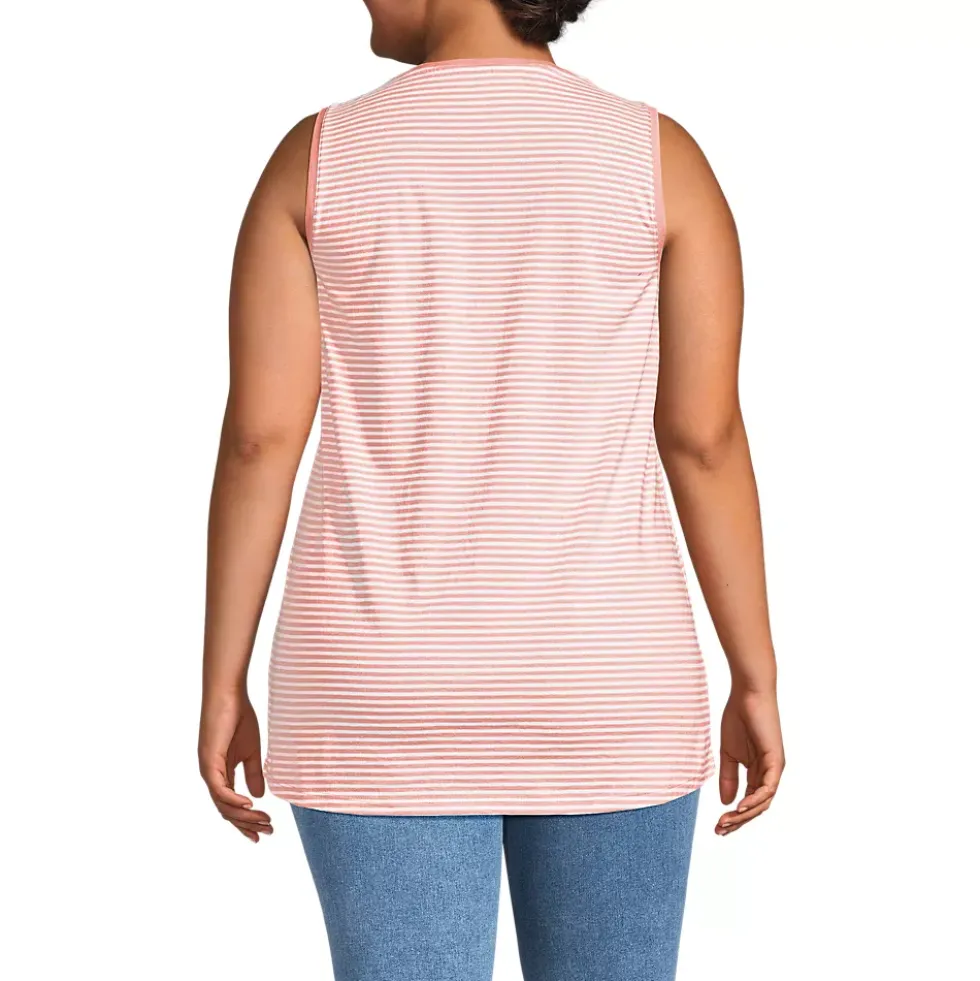 Women's Supima Cotton Tunic Tank Top