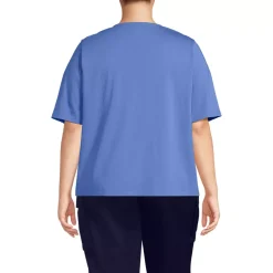 Women's Supima Jersey Half Sleeve Splitneck Shirt