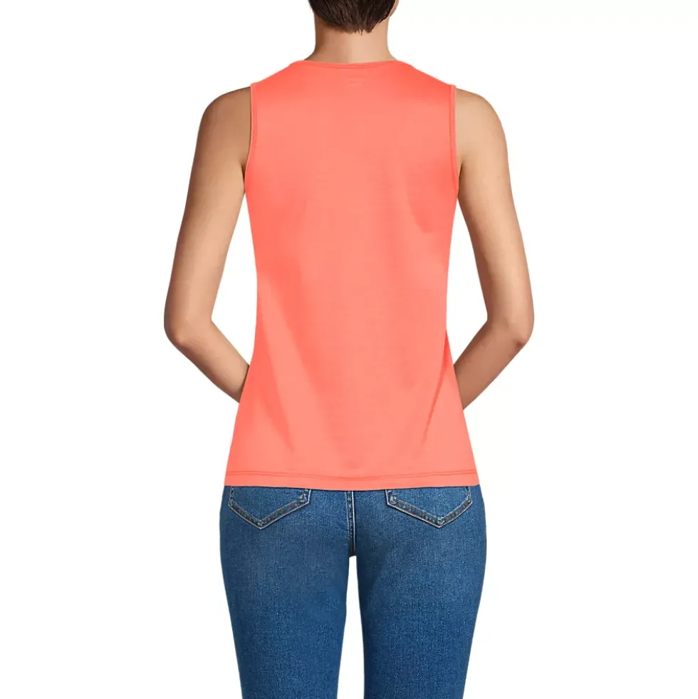 Women's Supima Keyhole Tank