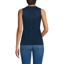 Women's Supima Keyhole Tank