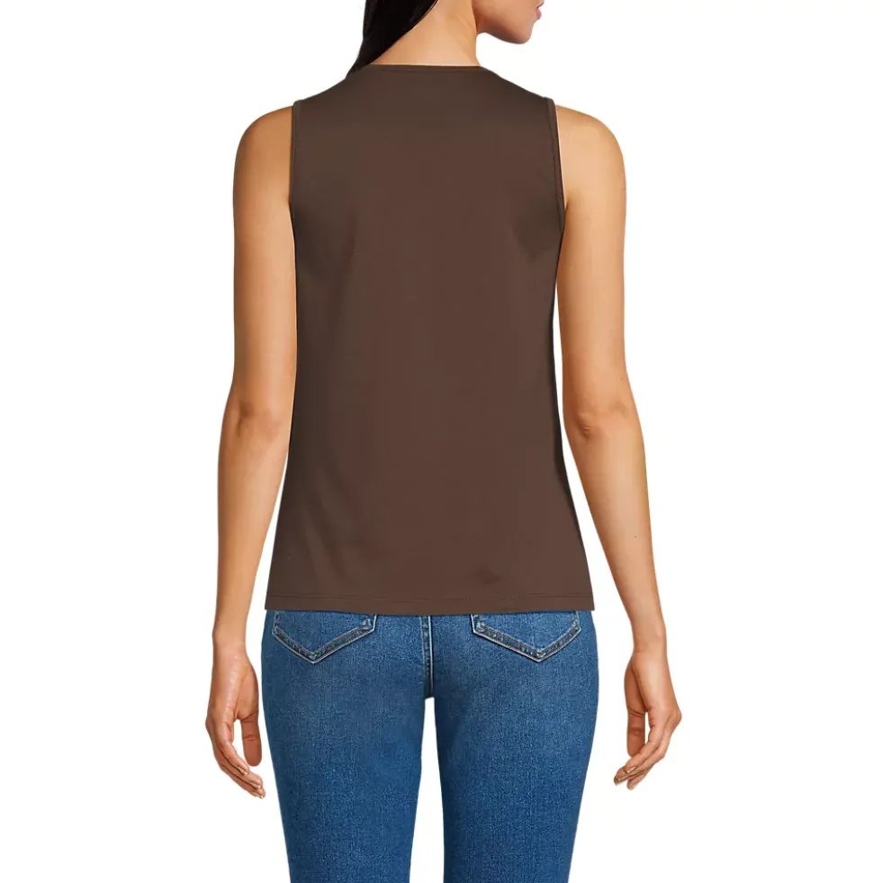 Women's Supima Keyhole Tank