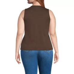 Women's Supima Keyhole Tank