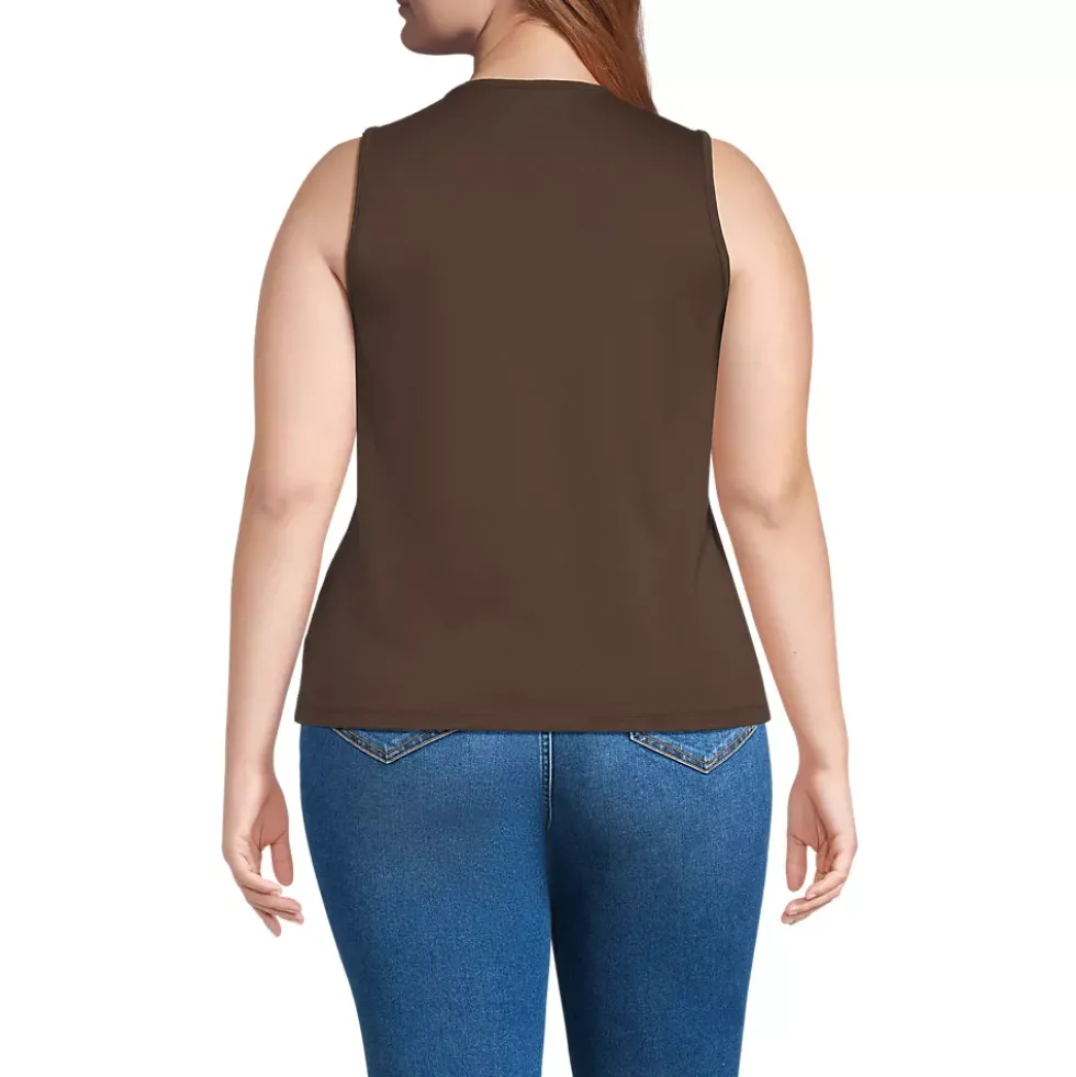 Women's Supima Keyhole Tank