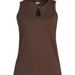 Women's Supima Keyhole Tank