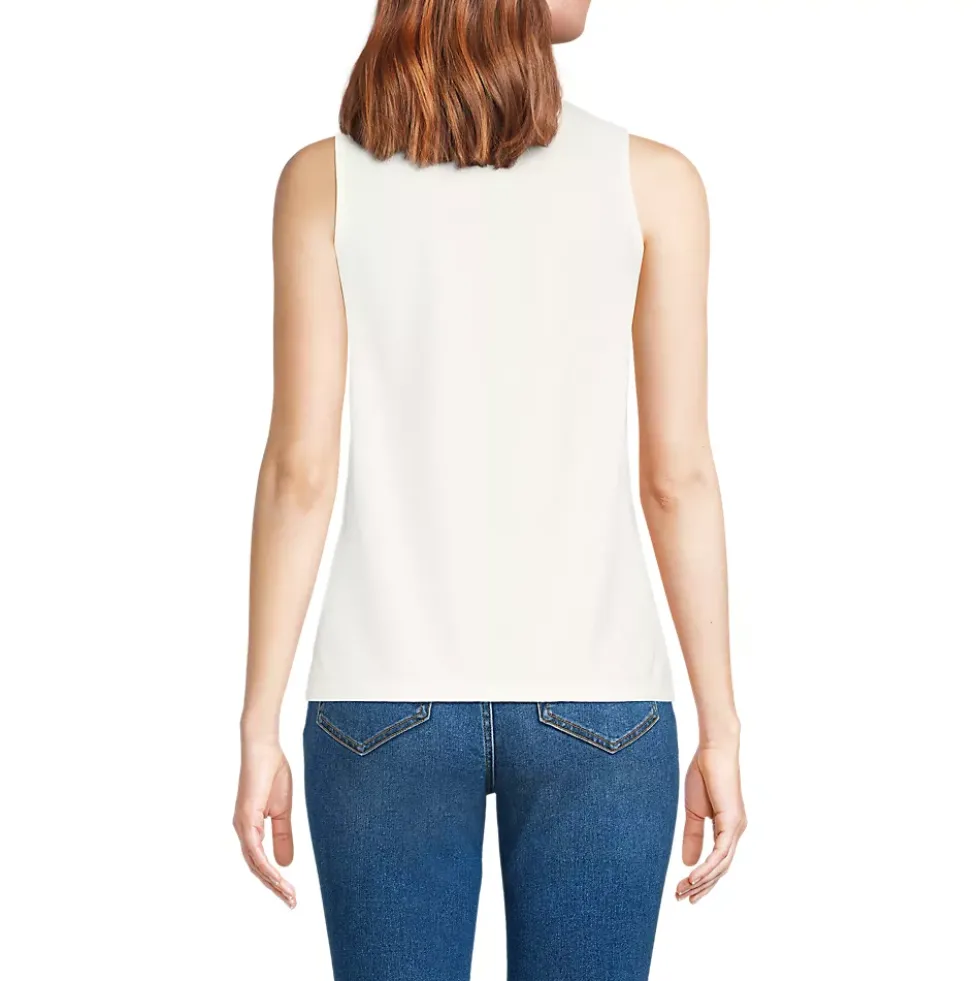 Women's Supima Keyhole Tank