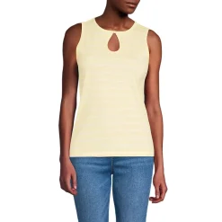 Women's Supima Keyhole Tank