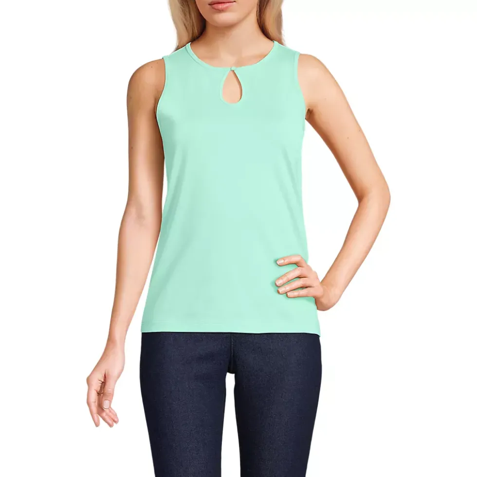 Women's Supima Keyhole Tank