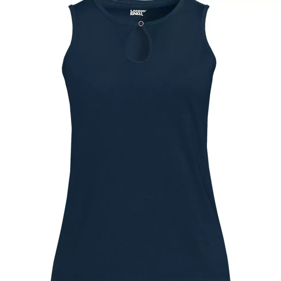 Women's Supima Keyhole Tank
