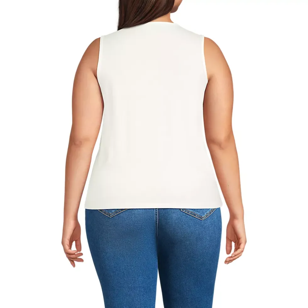 Women's Supima Keyhole Tank