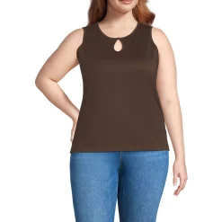 Women's Supima Keyhole Tank