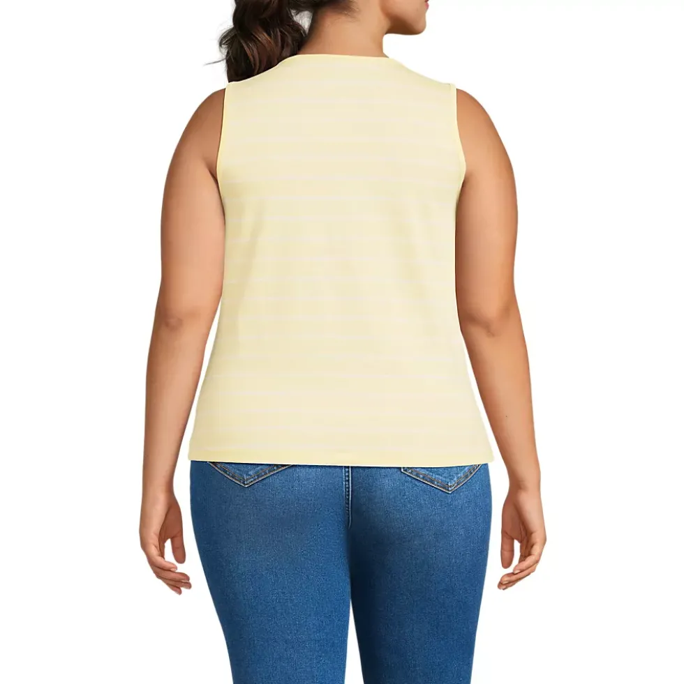 Women's Supima Keyhole Tank