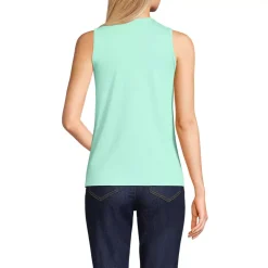 Women's Supima Keyhole Tank