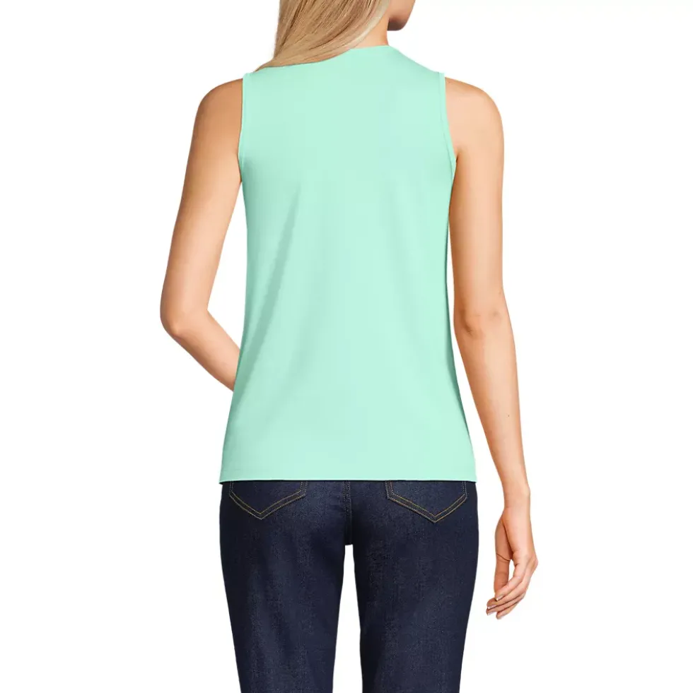 Women's Supima Keyhole Tank
