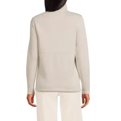 Women's Sweater Fleece Snap Neck Pullover Jacket