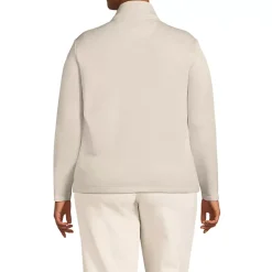 Women's Sweater Fleece Zip Front Jacket