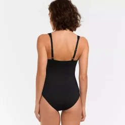 Women's Sweetheart Underwire Wrap One Piece Swimsuit