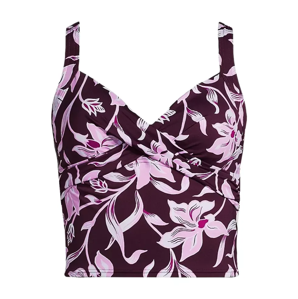 Women's Sweetheart Wrap Midkini Top