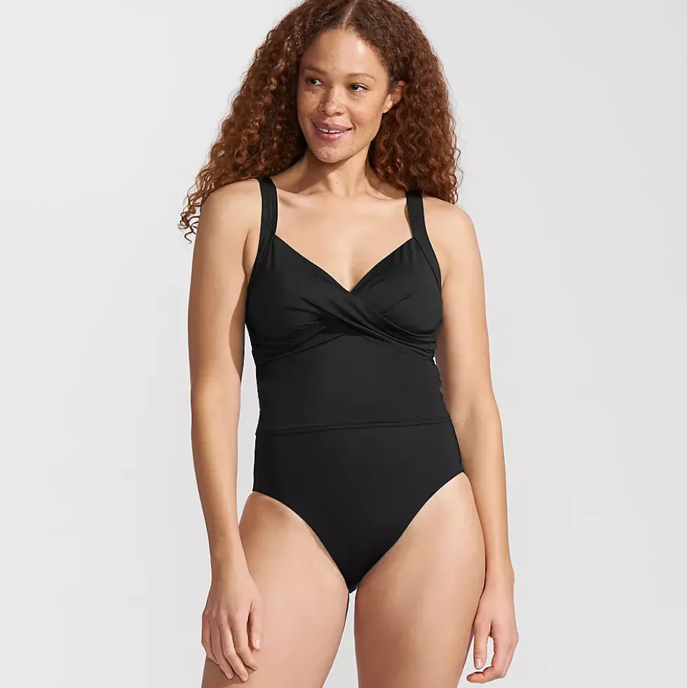 Women's Sweetheart Wrap Midkini Top