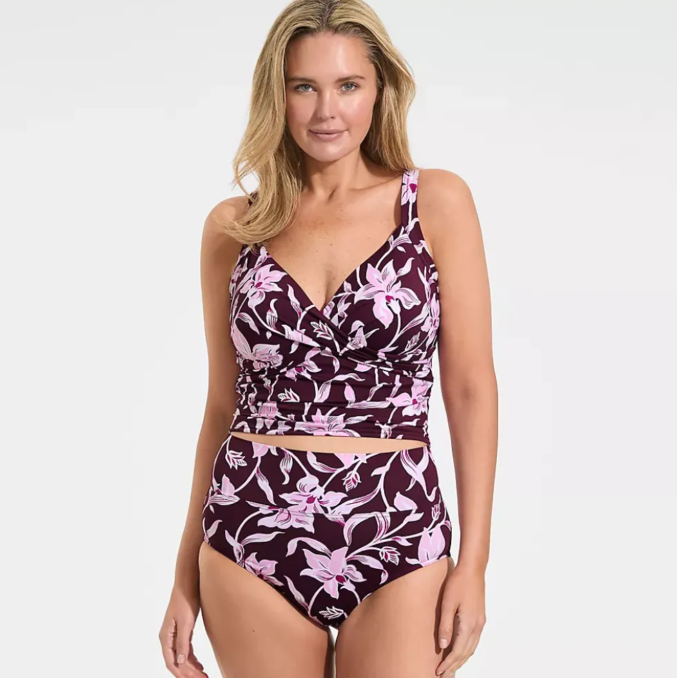 Women's Sweetheart Wrap Midkini Top