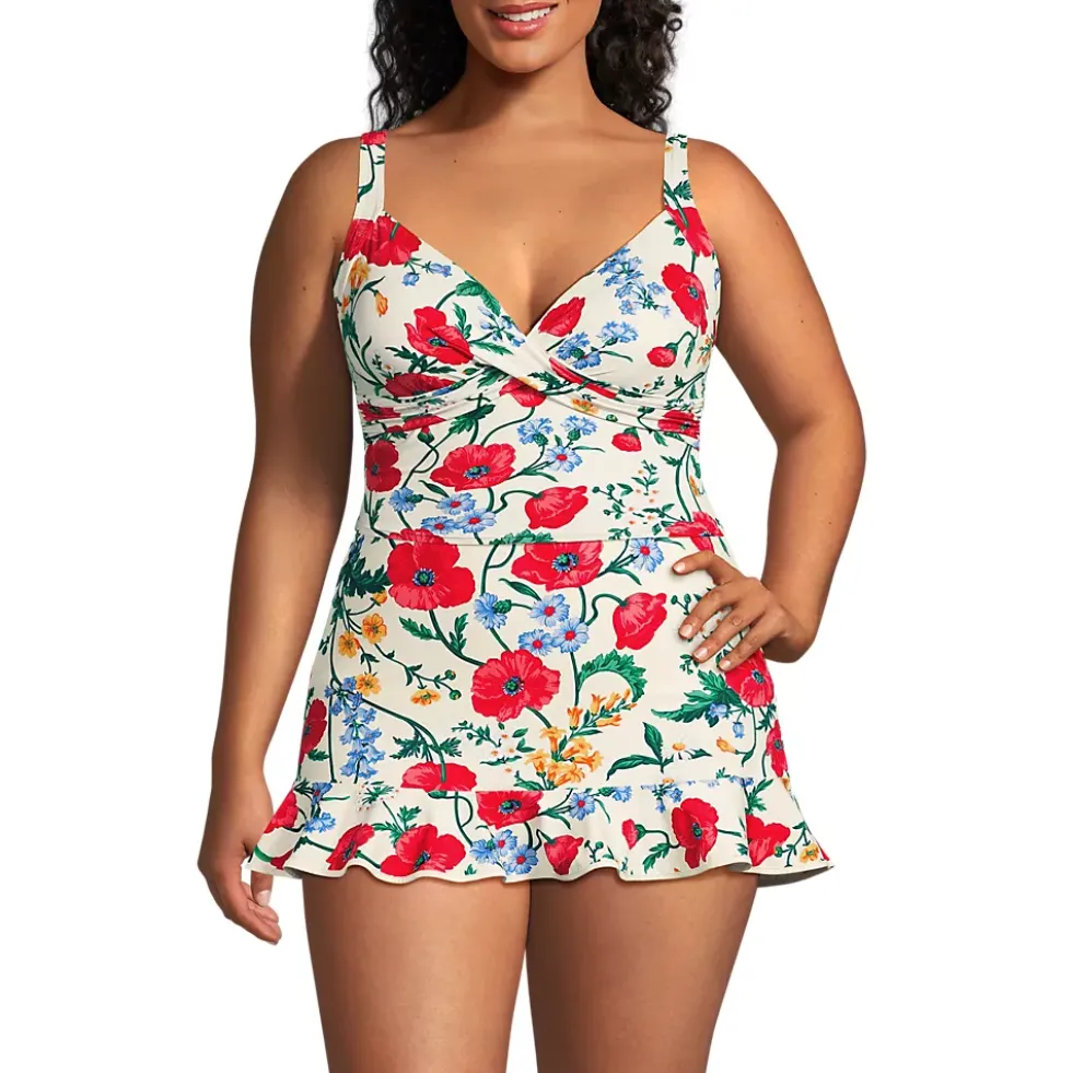 Women's Sweetheart Wrap Midkini Top