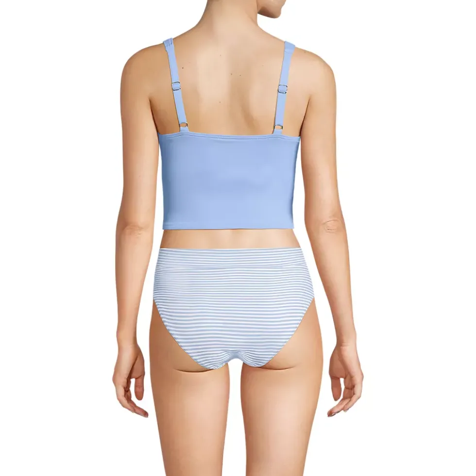 Women's Sweetheart Wrap Midkini Top