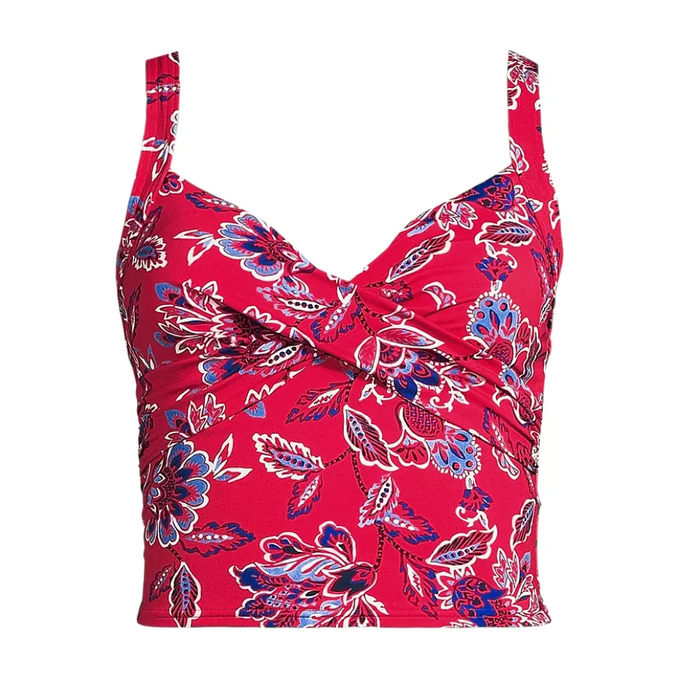 Women's Sweetheart Wrap Midkini Top