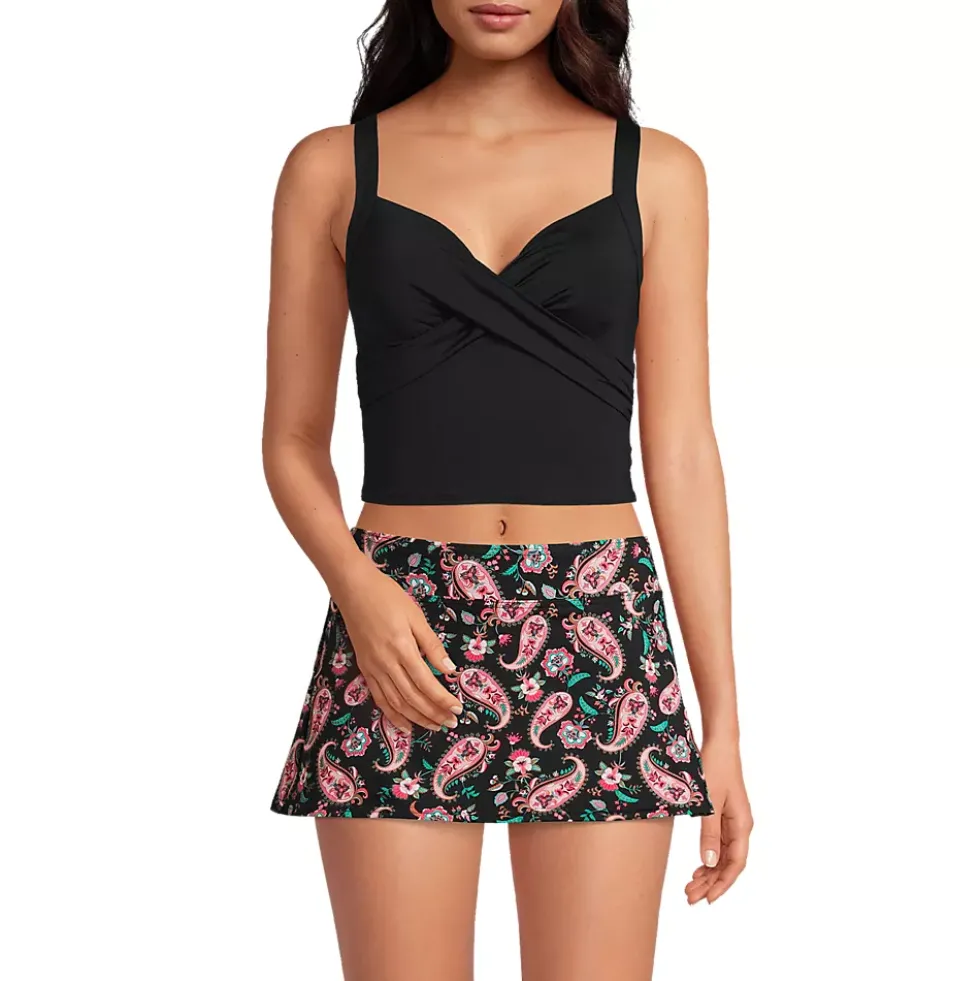 Women's Sweetheart Wrap Midkini Top