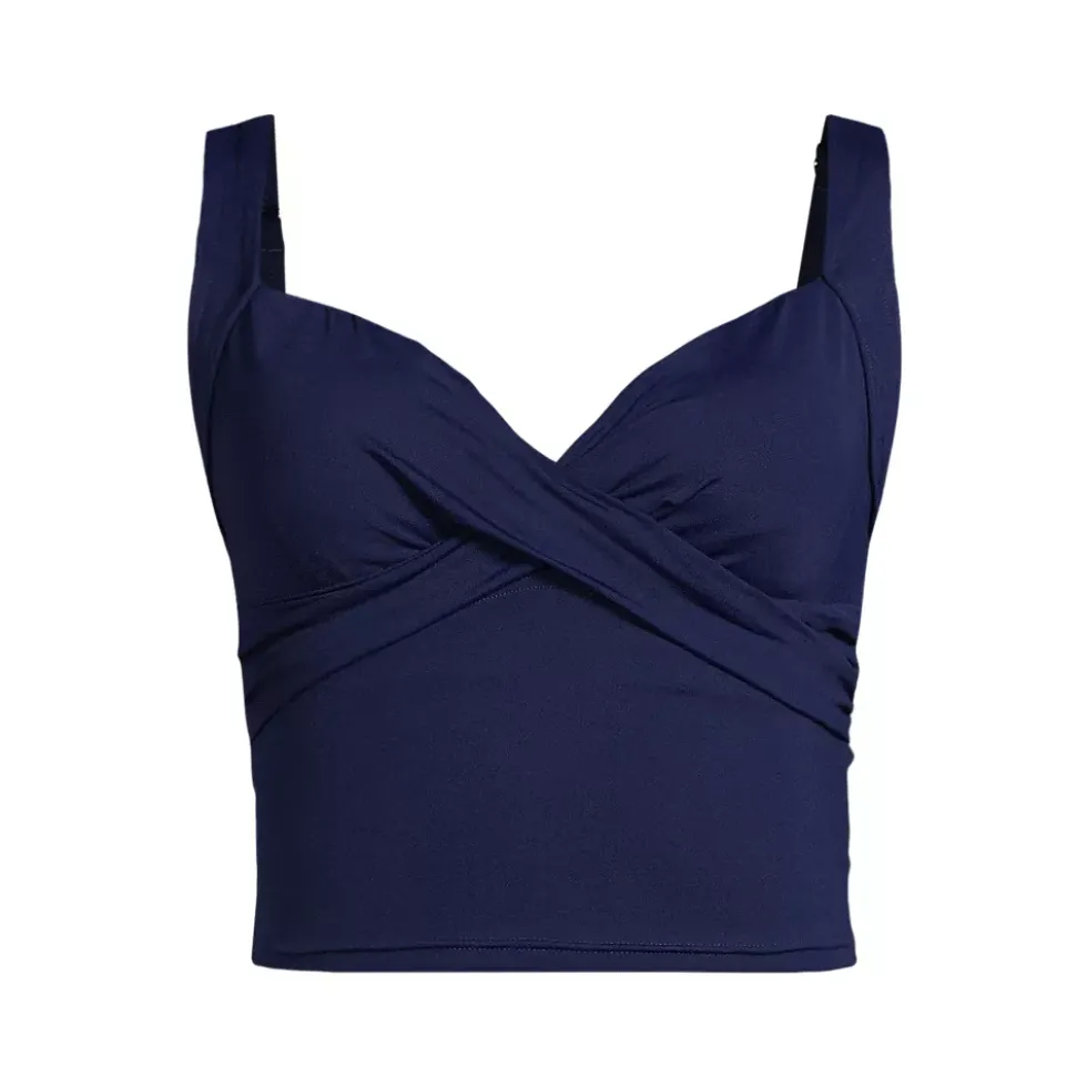 Women's Sweetheart Wrap Midkini Top