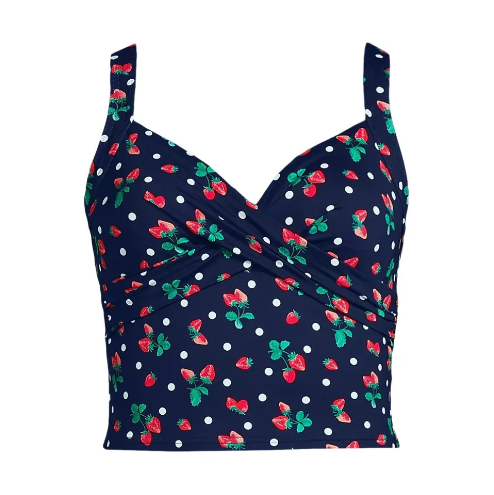 Women's Sweetheart Wrap Midkini Top