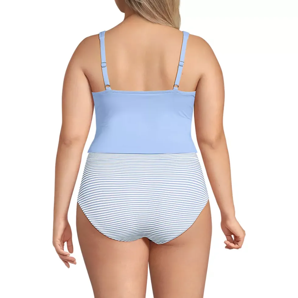 Women's Sweetheart Wrap Midkini Top