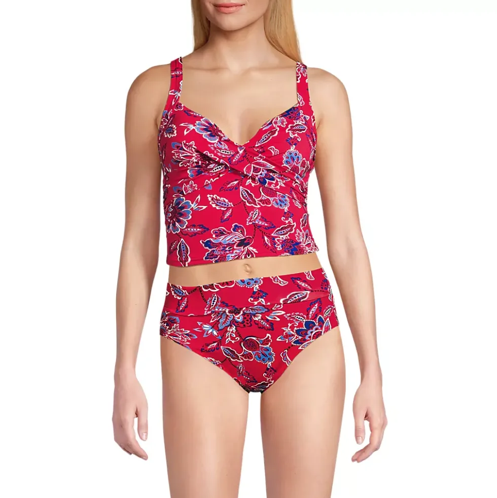 Women's Sweetheart Wrap Midkini Top