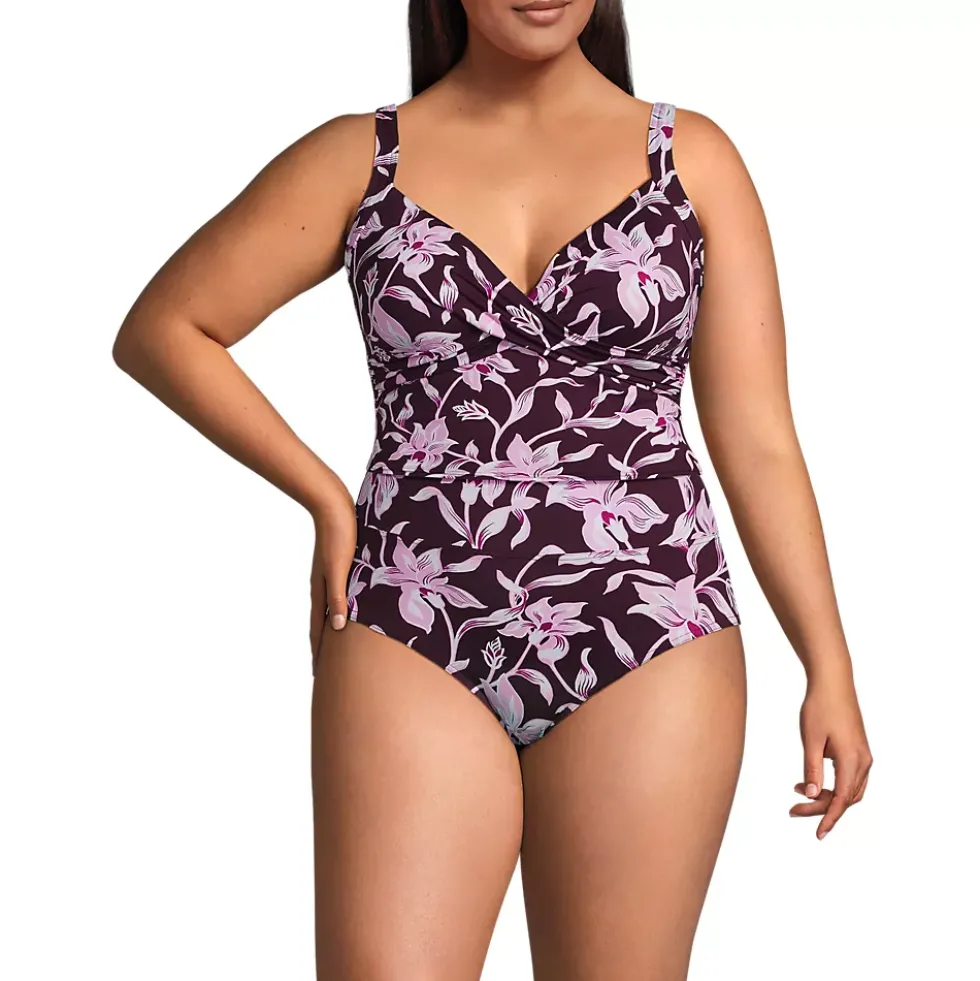 Women's Sweetheart Wrap Midkini Top