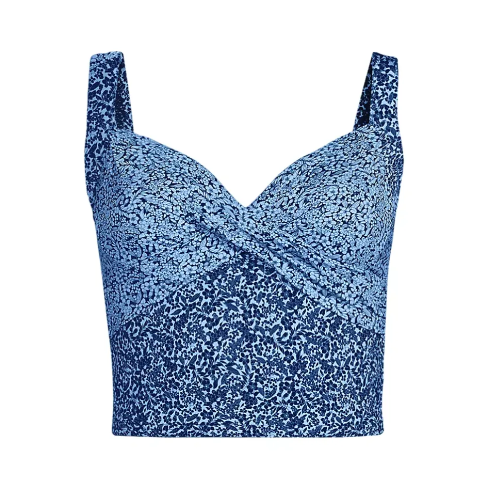Women's Sweetheart Wrap Midkini Top