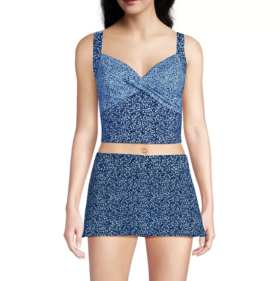Women's Sweetheart Wrap Midkini Top