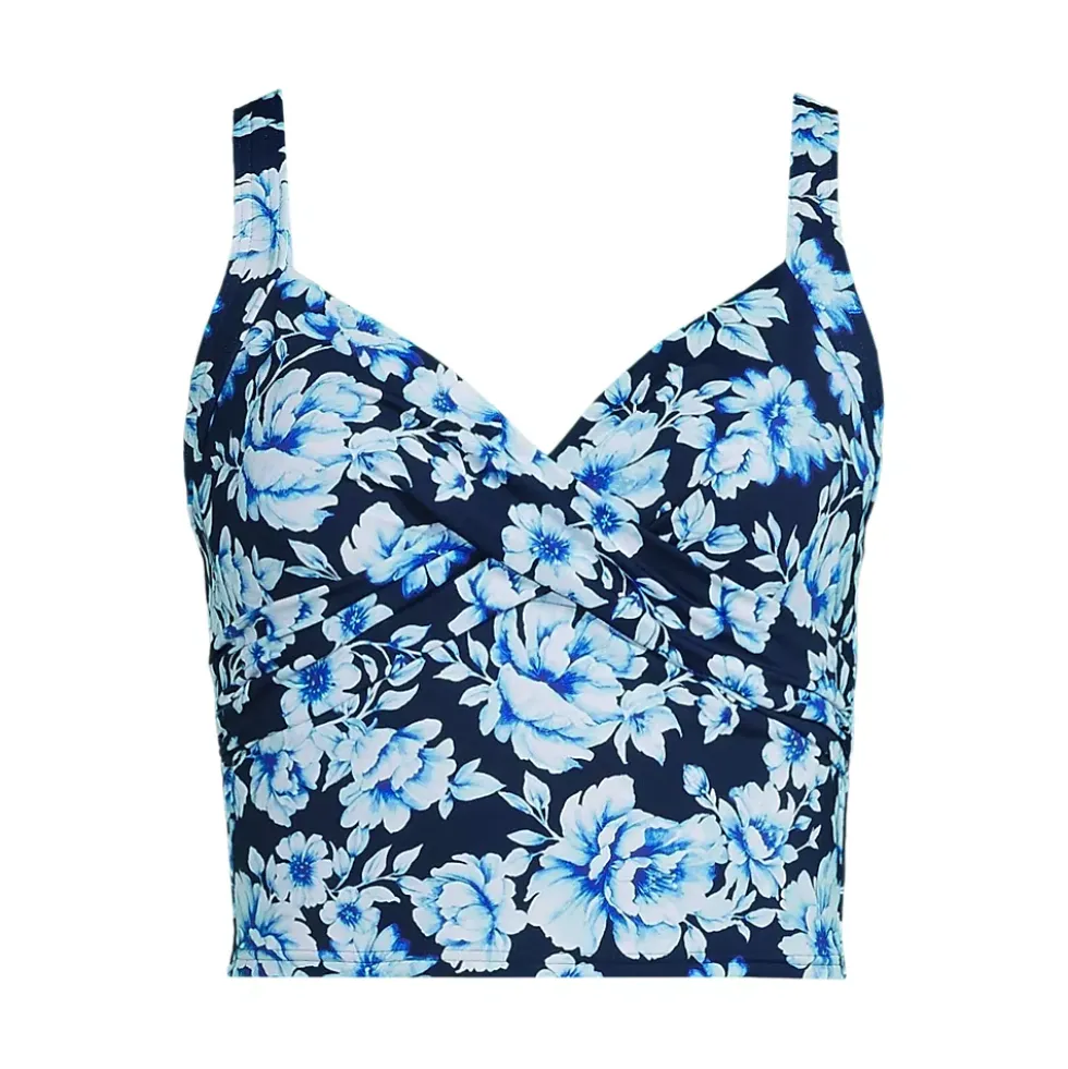 Women's Sweetheart Wrap Midkini Top