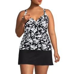 Women's Sweetheart Wrap Underwire Tankini Top