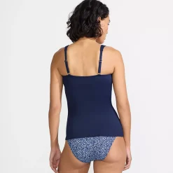 Women's Sweetheart Wrap Underwire Tankini Top