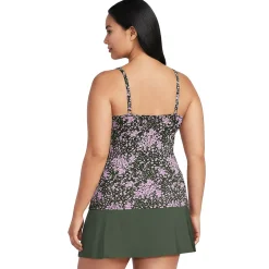 Women's Sweetheart Wrap Underwire Tankini Top