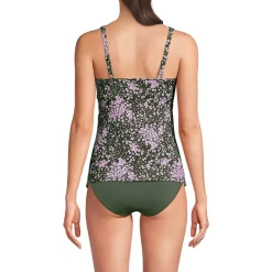 Women's Sweetheart Wrap Underwire Tankini Top