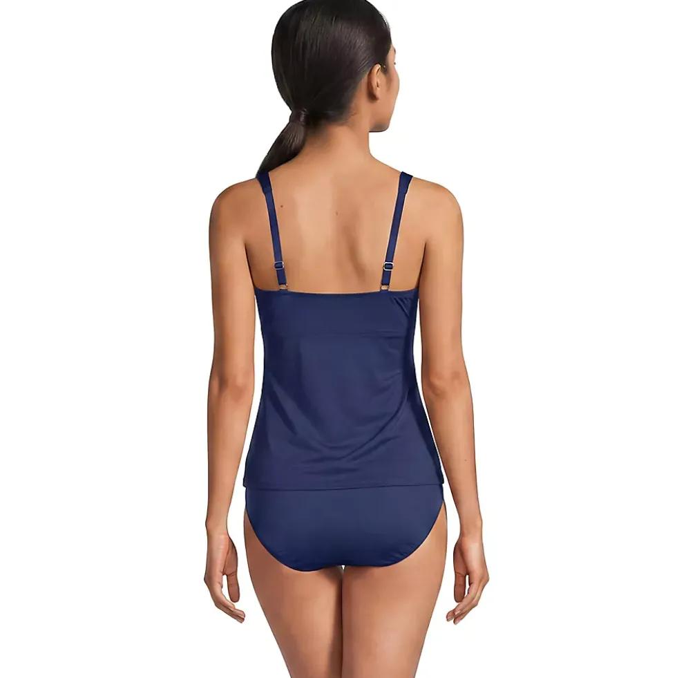 Women's Sweetheart Wrap Underwire Tankini Top