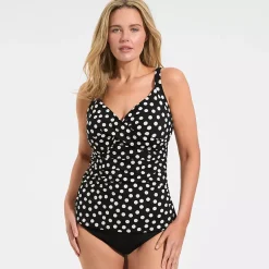 Women's Sweetheart Wrap Underwire Tankini Top