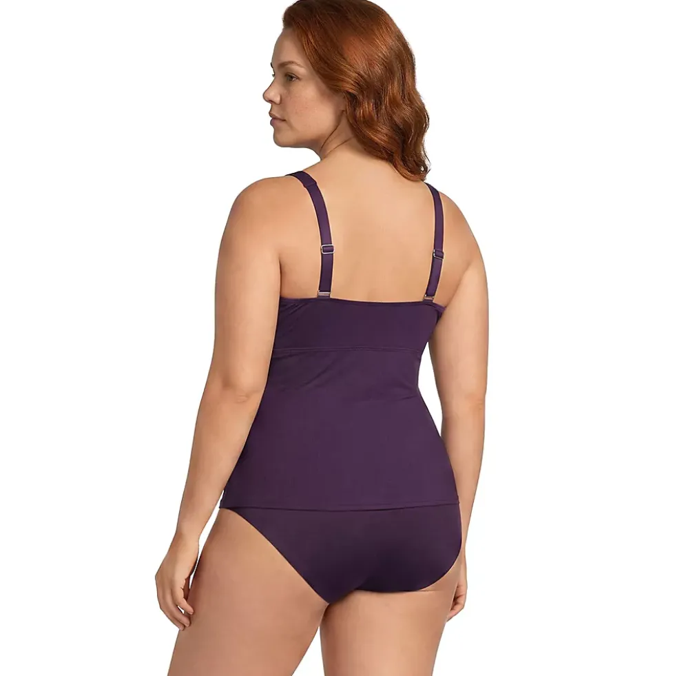 Women's Sweetheart Wrap Underwire Tankini Top