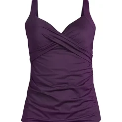 Women's Sweetheart Wrap Underwire Tankini Top