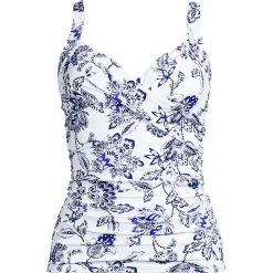 Women's Sweetheart Wrap Underwire Tankini Top