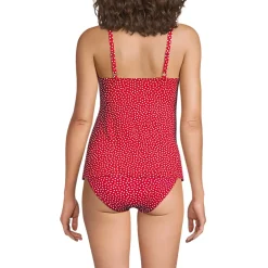 Women's Sweetheart Wrap Underwire Tankini Top