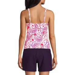 Women's Sweetheart Wrap Underwire Tankini Top