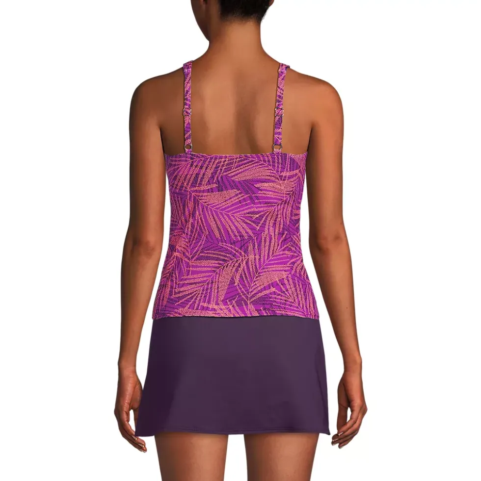 Women's Sweetheart Wrap Underwire Tankini Top