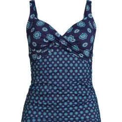 Women's Sweetheart Wrap Underwire Tankini Top