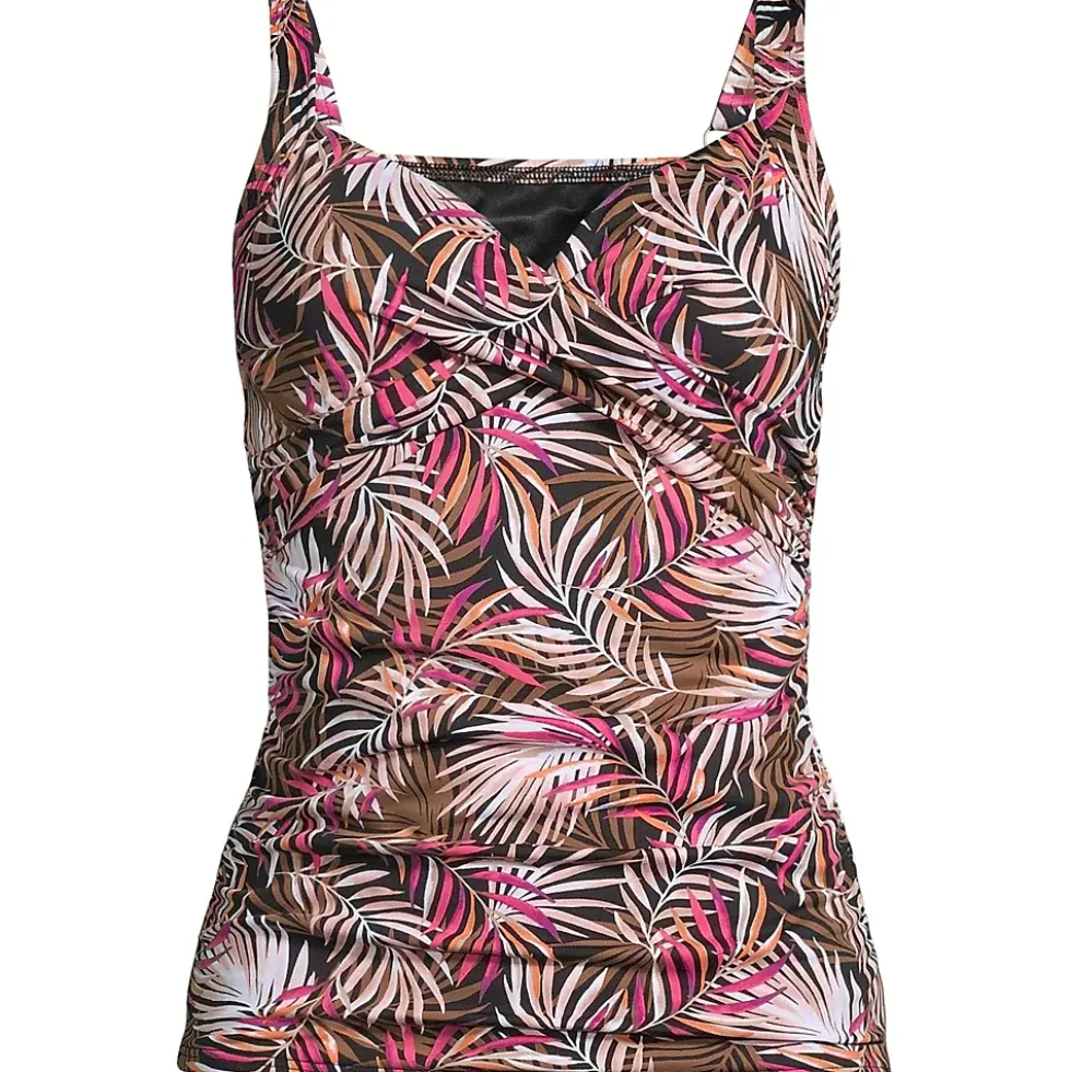 Women's Sweetheart Wrap Underwire Tankini Top