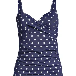 Women's Sweetheart Wrap Underwire Tankini Top